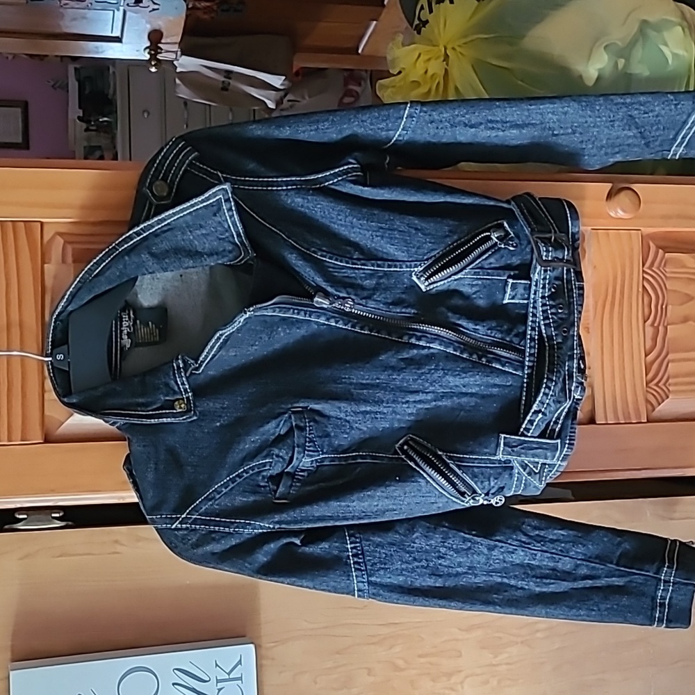 Ladies denim jacket, size S